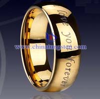 Tungsteno oro cuadro